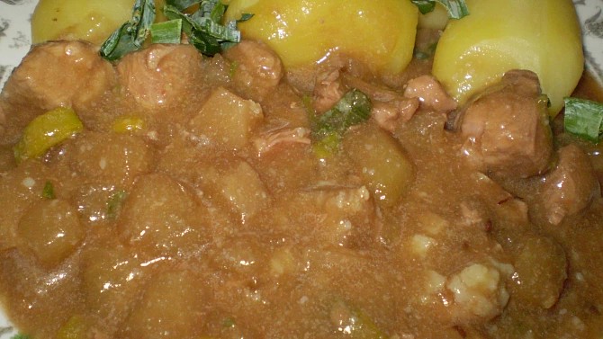 Vepřové maso v kedlubnách, Vepřové maso v kedlubnách-detail