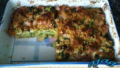 Zapečená brokolice, Zapečená brokolice