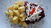 Zapečené rybí filé s rajčatovým kečupem a křenem