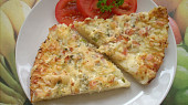 Alsaský cibulový koláč