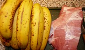 Banánové vepřové maso, hlavníi suroviny