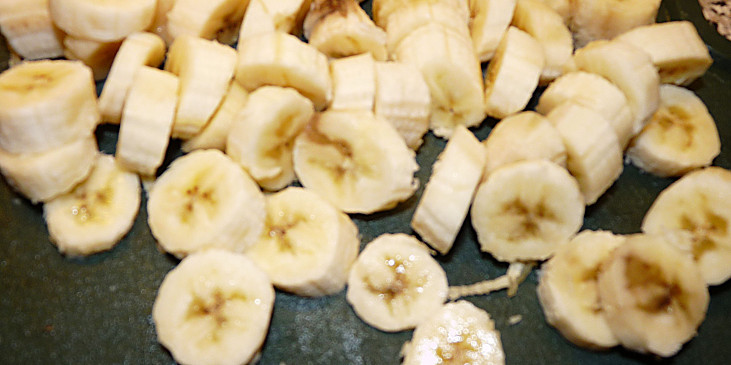 přiipravené banány