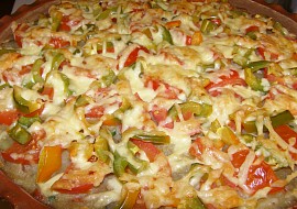 Bramboráková pizza