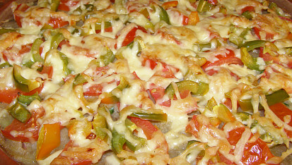 Bramboráková pizza