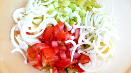 Bramborový salát po indicku