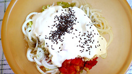 Bramborový salát po indicku