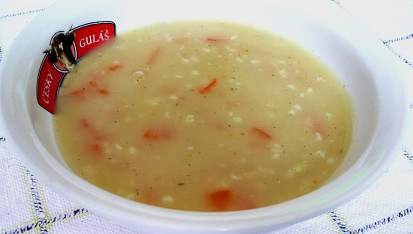 Česneková s kapií