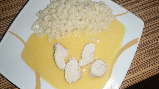 Detská svíčková, zeleninka kt. som použila je z našej záhradky :)