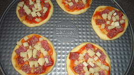 Dětské minipizzy