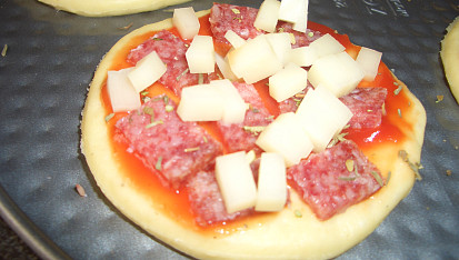 Dětské minipizzy
