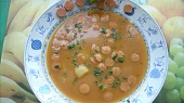 Frankfurtská polévka s bramborami