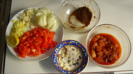 Indicke kura na sposob vindaloo / wok