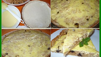 Jablkový koláč č.4, postup