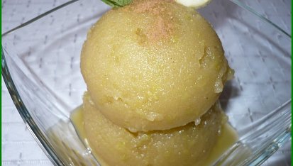 Jablkový sorbet