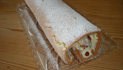 Jahodová roláda, Šlehačka navrch nezbyla