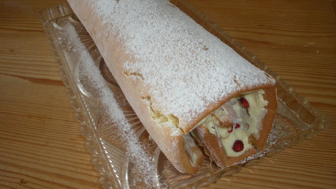 Jahodová roláda, Šlehačka navrch nezbyla