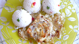 Kapr nebo rybí filé s mandlemi