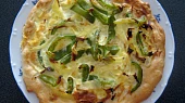 Kapustová pizza s paprikou