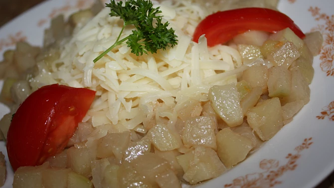 Kedlubny se sýrem, Kedlubny se sýrem