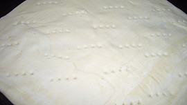 Koláč s cherry rajčátky