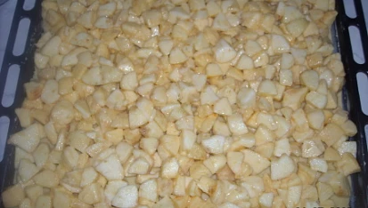 Královské jablkové řezy