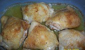 Kuře s nádivkou (předpečené kuře)