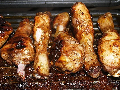 Kuřecí paličky grilované, kuřecí paličky grilované