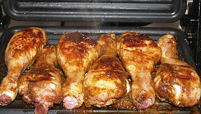 Kuřecí paličky grilované, kuřecí paličky grilované