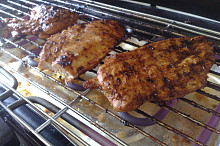 Kuřecí prsa na grilu