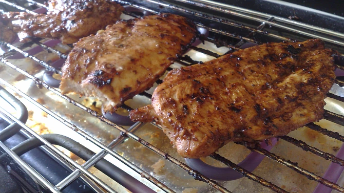 Kuřecí prsa na grilu, Kuřecí prsa na grilu