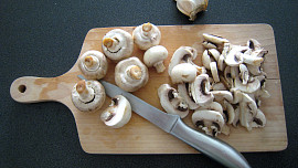 Nedělní žampionová polévka