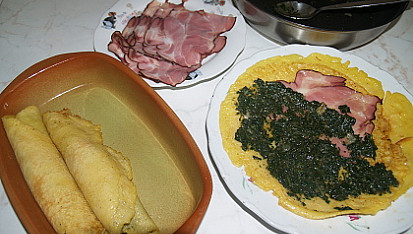 Palačinky s kopřivami, Palačinky s kopřivami