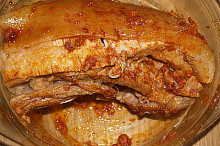 paprikovaný bůček