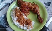 Pečené kuře na čínský způsob (Před pečením a před snězením)