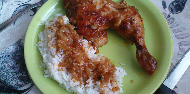 Pečené kuře na čínský způsob (Před pečením a před snězením)
