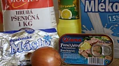 Pomazánka z tresčích jater, ...suroviny...