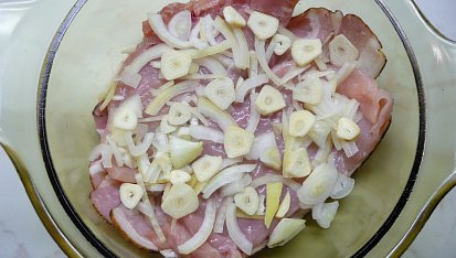 Prokládaná krkovička, Prokládaná krkovička