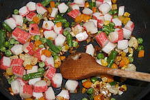 Rizoto ze surimi