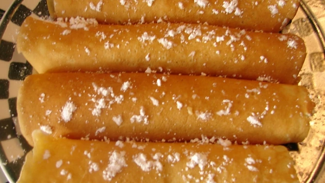 Rolované palačinky