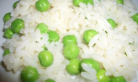 Rýže s hráškem