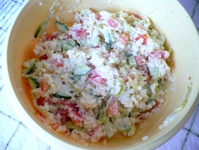 Salát z rýže