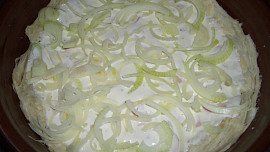 Slaný jarní koláč