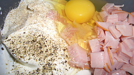 Slaný jarní koláč