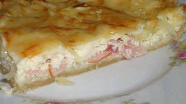 Slaný jarní koláč