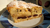 Švestkovo-jablkový koláč