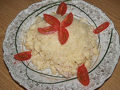 Těstoviny se sýrem