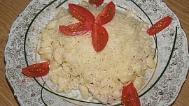Těstoviny se sýrem