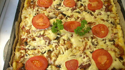 Tvarohová pizza