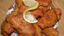 Tyčinky Surimi smažené
