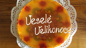 Velikonoční dort s ovocem